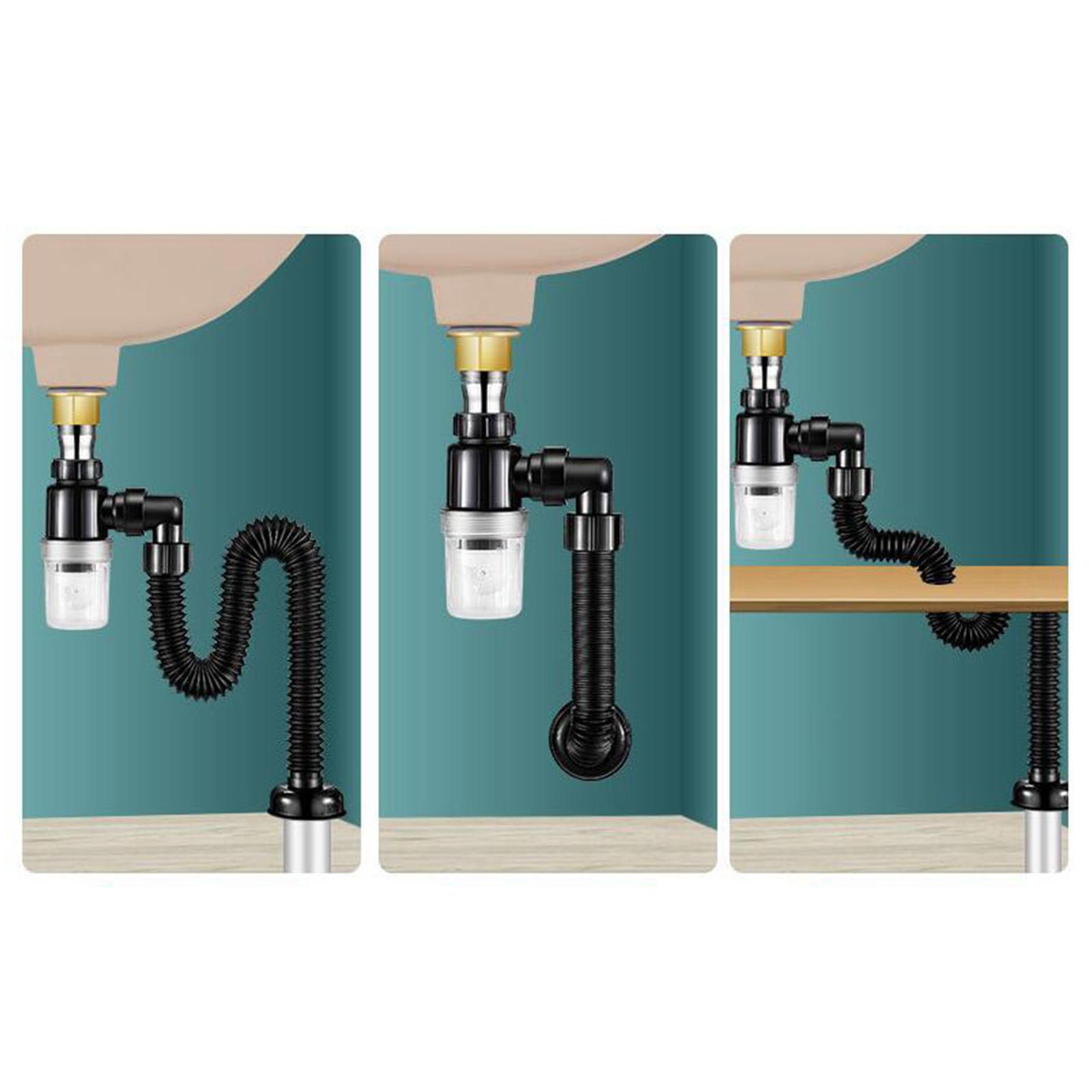 Dishwasher Drain Hose Extension - Kit de extensión universal para la