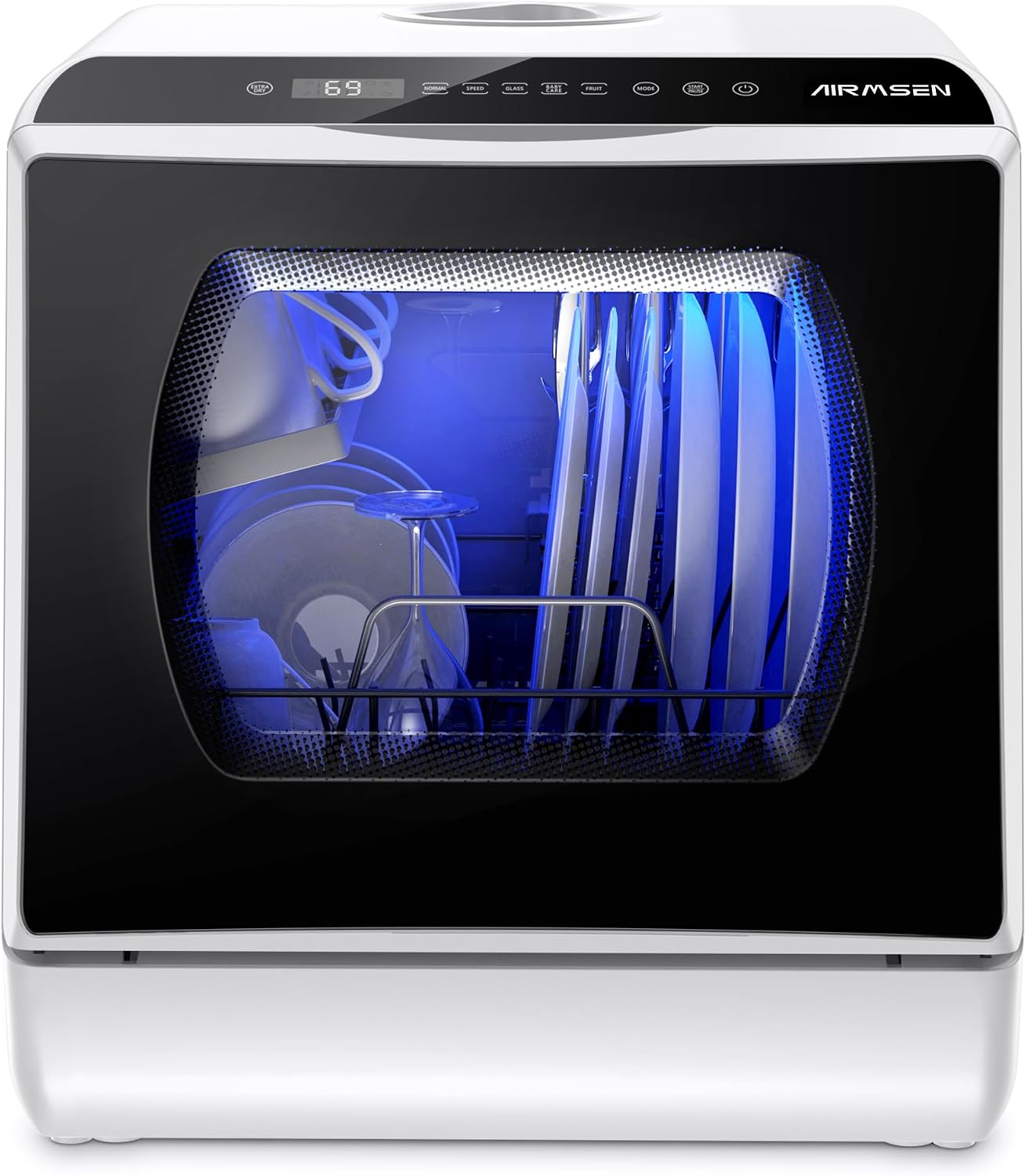 Portable Dishwasher With Water Tank - Lavavajillas Portátil de Sobremesa, Sin Necesidad