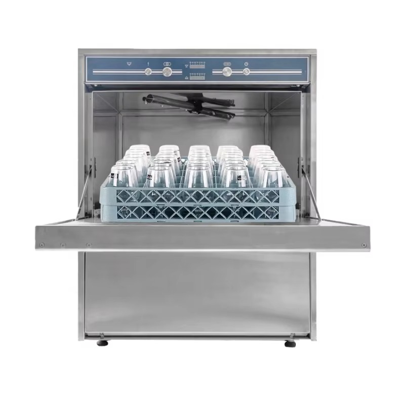 Commercial Undercounter Dishwasher - Lavavajillas Multifuncional de Acero Inoxidable 304,