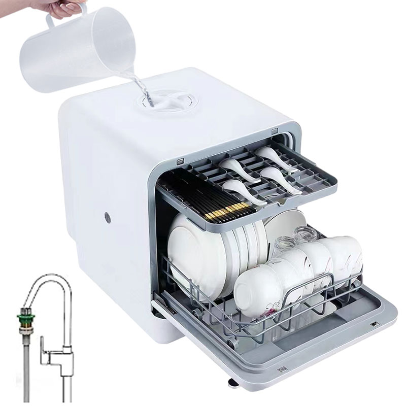 Portable Dishwasher With Water Tank - Lavavajillas de Sobremesa para el Hogar,