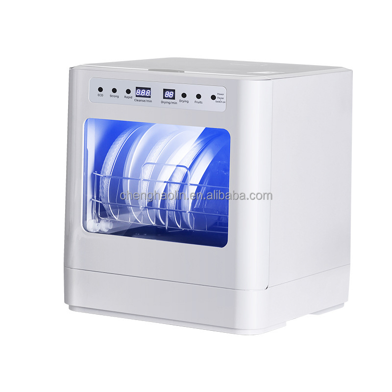 Small Dishwasher For Apartment - Lavavajillas Automático de Escritorio que Ahorra