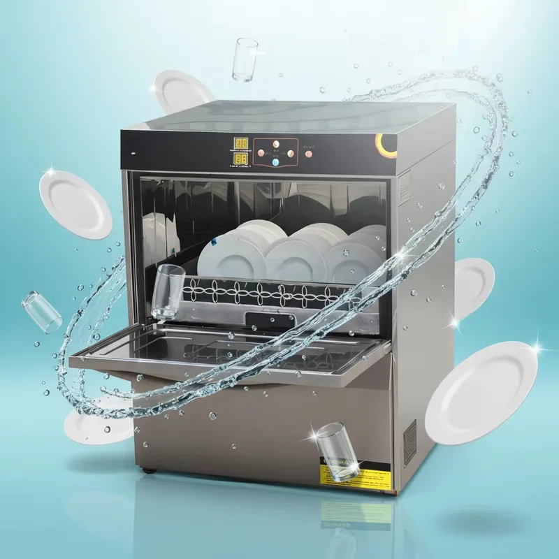 Commercial Undercounter Dishwasher - Lavavajillas Comercial Inteligente de Ahorro de