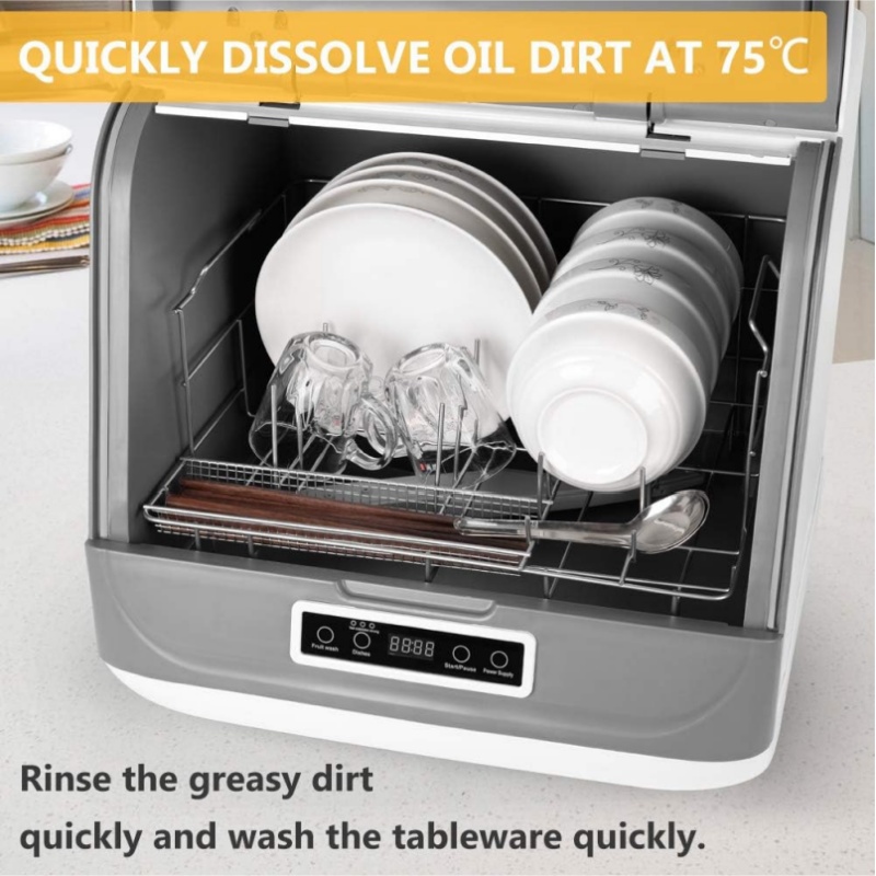 Mini lavavajillas portátil de  - Small Dishwasher For Apartment reseña y precio