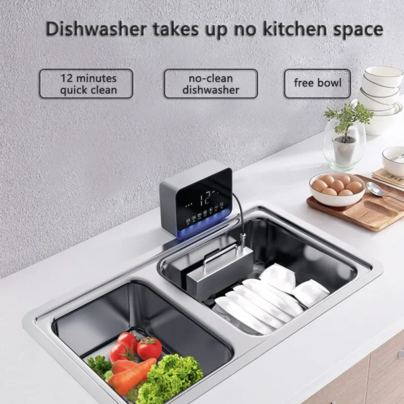 Lavavajillas automático ultras - Portable Dishwasher With Water Tank reseña y precio