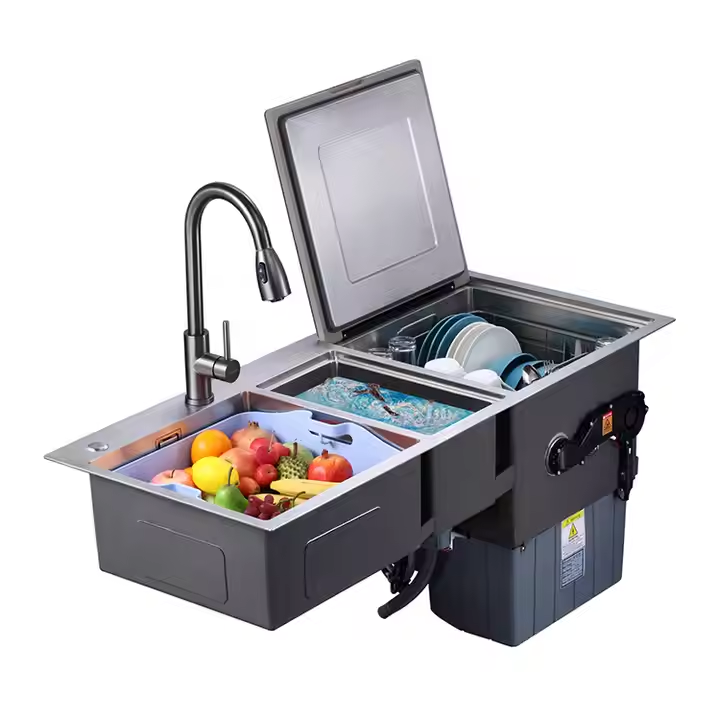 Fregadero de Cocina Integrado  - Ultrasonic Dishwasher Sink Integrated reseña y precio