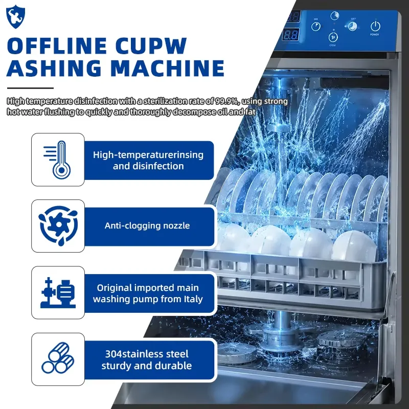 Lavavajillas Comercial de Enci - Commercial Undercounter Dishwasher reseña y precio