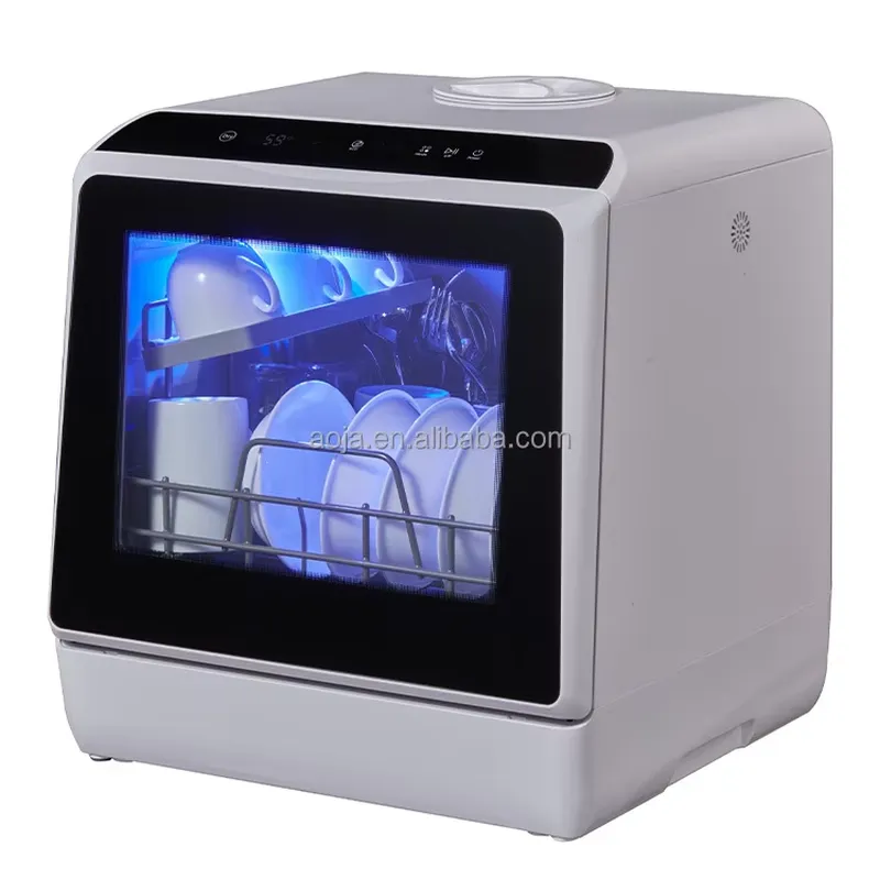 AOJA Lavavajillas Portátil Min - Countertop Dishwasher Mini Compact reseña y precio