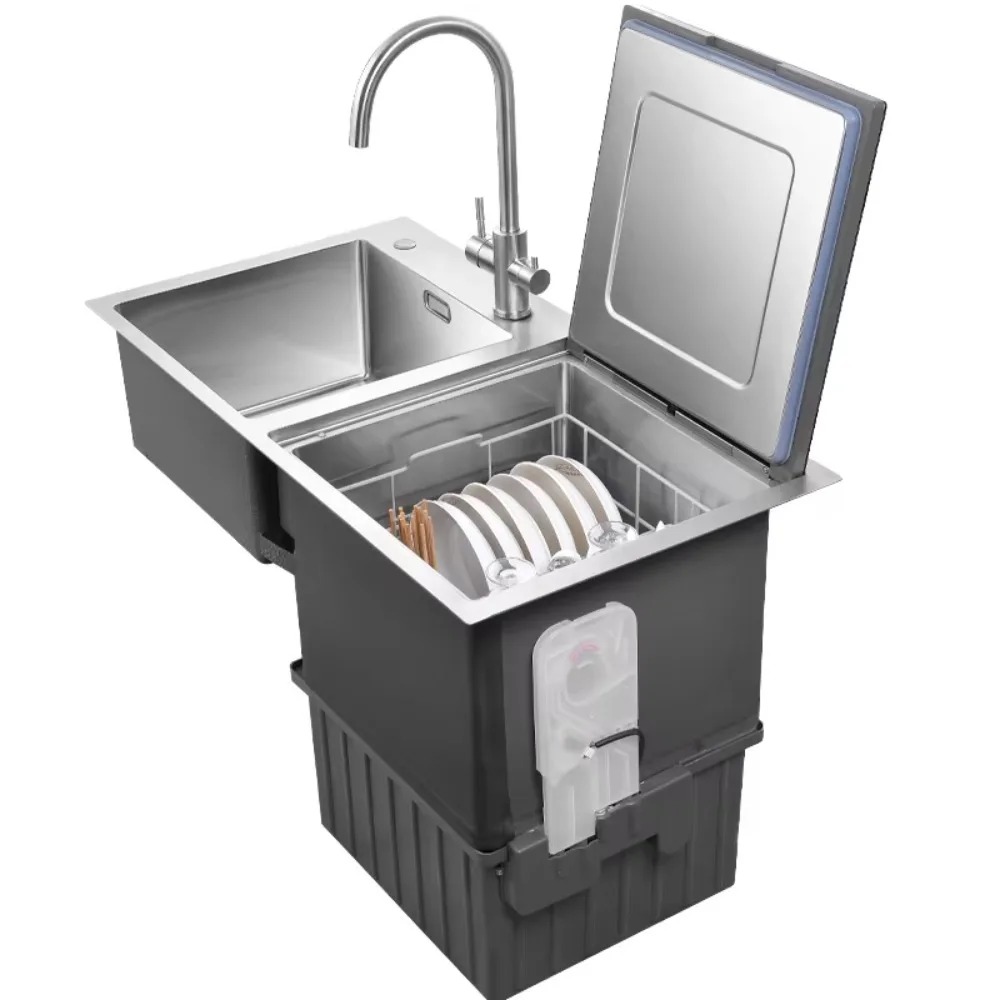 Gama completa de electrodomést - Ultrasonic Dishwasher Sink Integrated reseña y precio