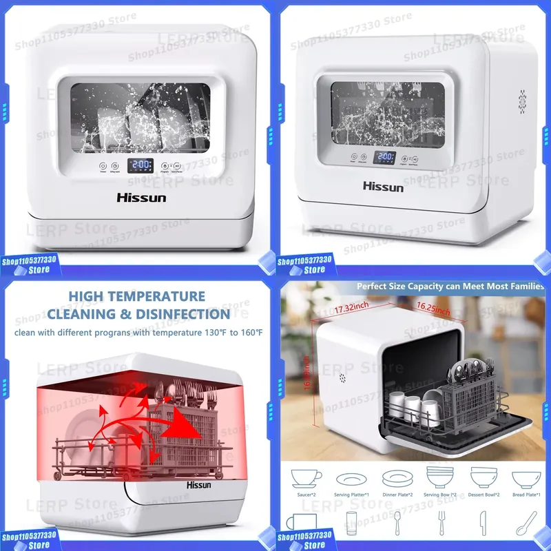 Lavavajillas Compacto de Sobre - Countertop Dishwasher Mini Compact reseña y precio