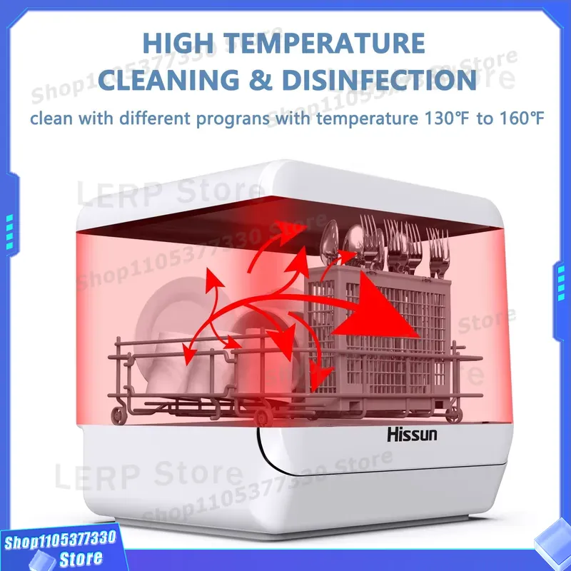 Lavavajillas Compacto de Sobre - Countertop Dishwasher Mini Compact reseña y precio
