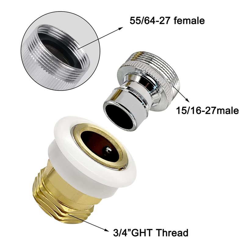 Adaptador de acoplamiento rápi - Portable Dishwasher Faucet Adapter reseña y precio