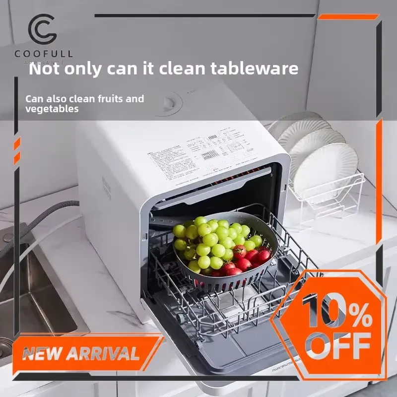 Mini lavavajillas automático d - Countertop Dishwasher Mini Compact reseña y precio