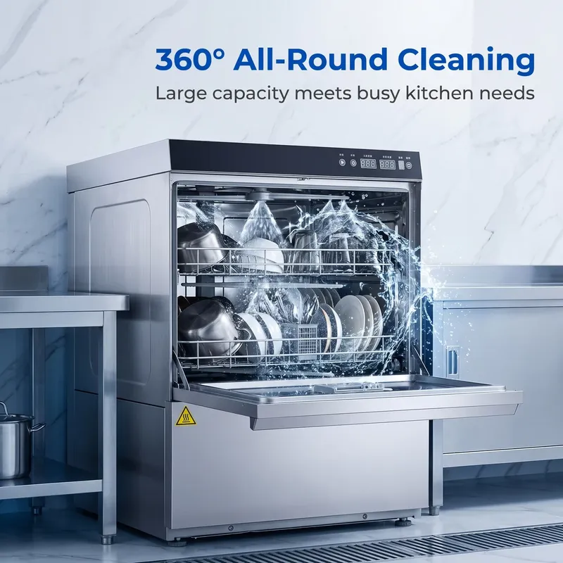 Lavavajillas Comercial Bajo En - Commercial Undercounter Dishwasher reseña y precio