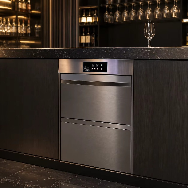 Lavavajillas Comercial Bajo En - Commercial Undercounter Dishwasher reseña y precio