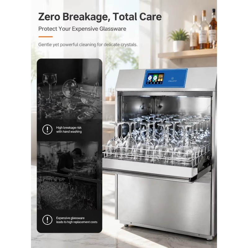 Lavavajillas Comercial Bajo En - Commercial Undercounter Dishwasher reseña y precio