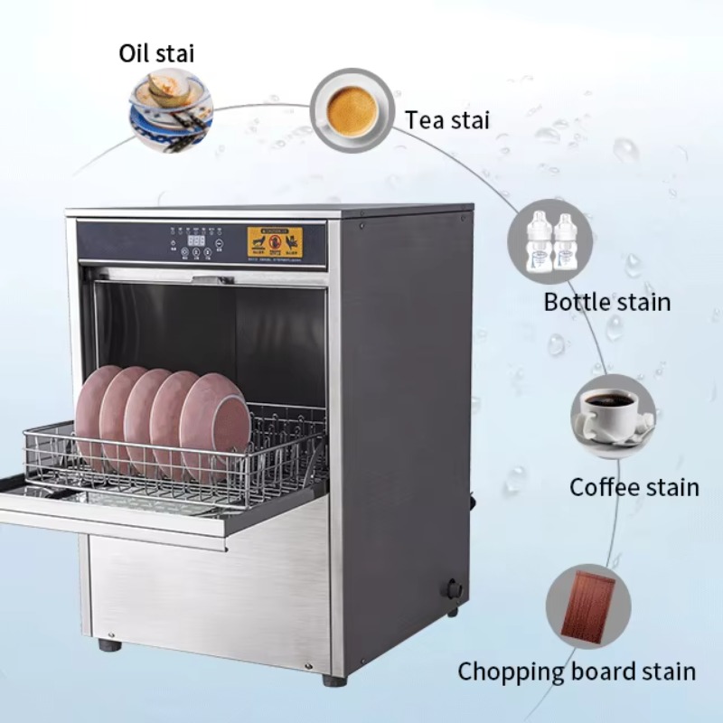 Lavavajillas Eléctrico Doble R - Commercial Undercounter Dishwasher reseña y precio