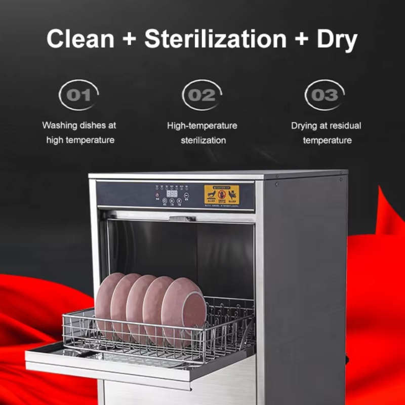Lavavajillas Eléctrico Doble R - Commercial Undercounter Dishwasher reseña y precio