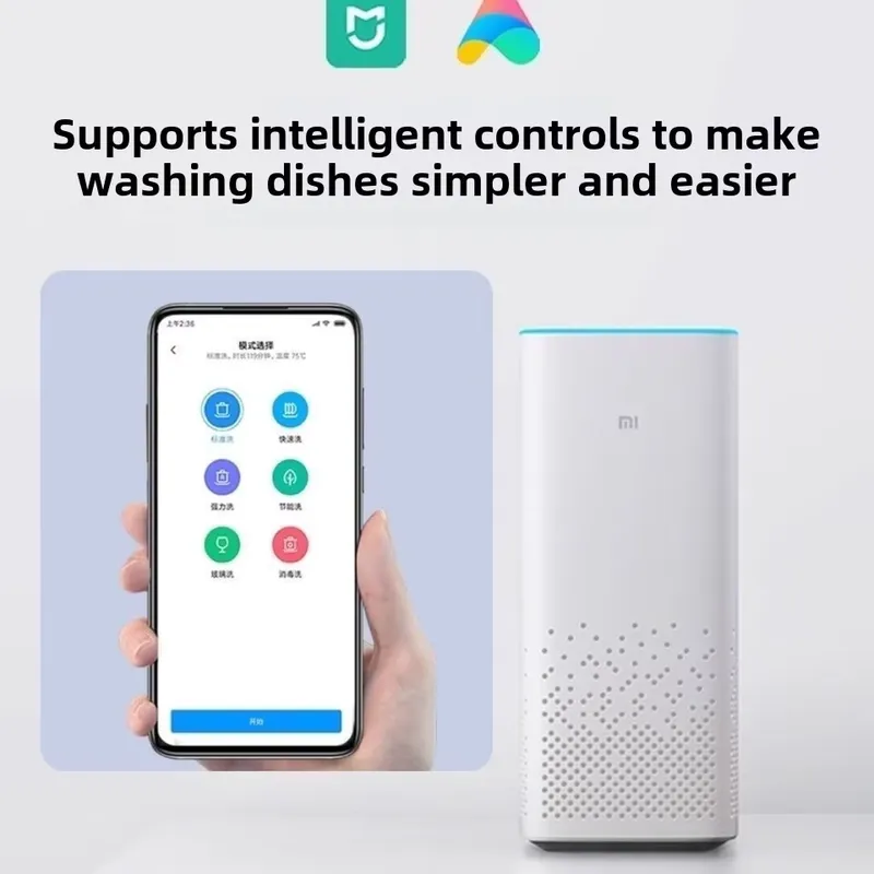 Mini Lavavajillas Inteligente  - Countertop Dishwasher Mini Compact reseña y precio