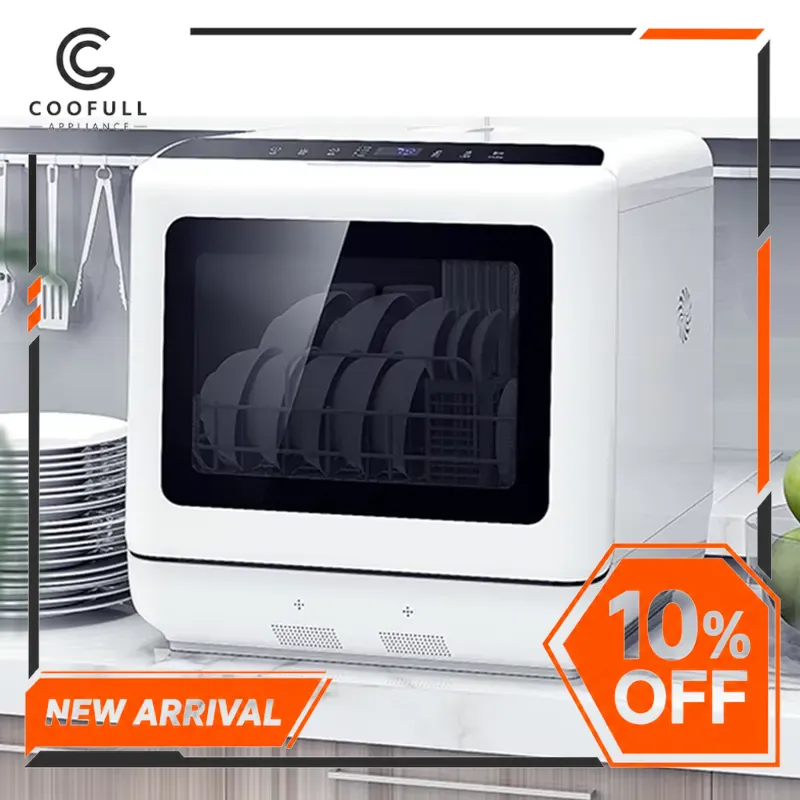 Lavavajillas Portátil Mini Aut - Countertop Dishwasher Mini Compact reseña y precio