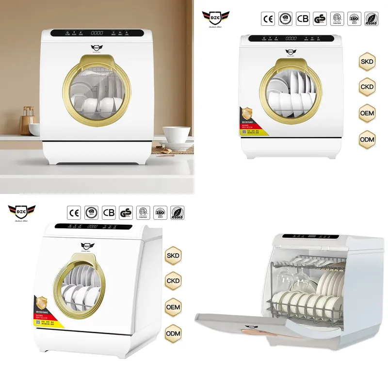 Lavavajillas Portátil Q8-Max,  - Countertop Dishwasher Mini Compact reseña y precio