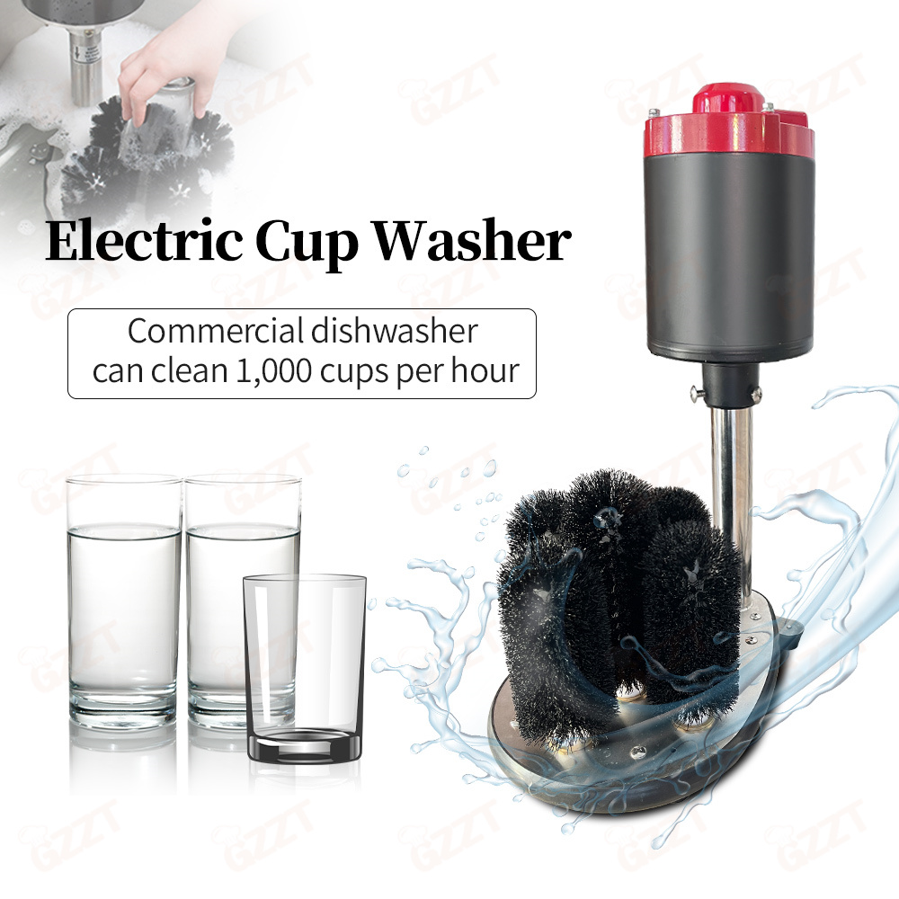 Lavavajillas comercial eléctri - Glass Washer Machine Bar Commercial reseña y precio