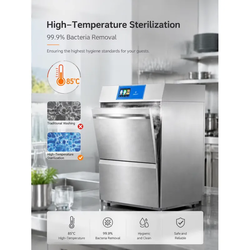 Lavavajillas Comercial Compact - Commercial Undercounter Dishwasher reseña y precio
