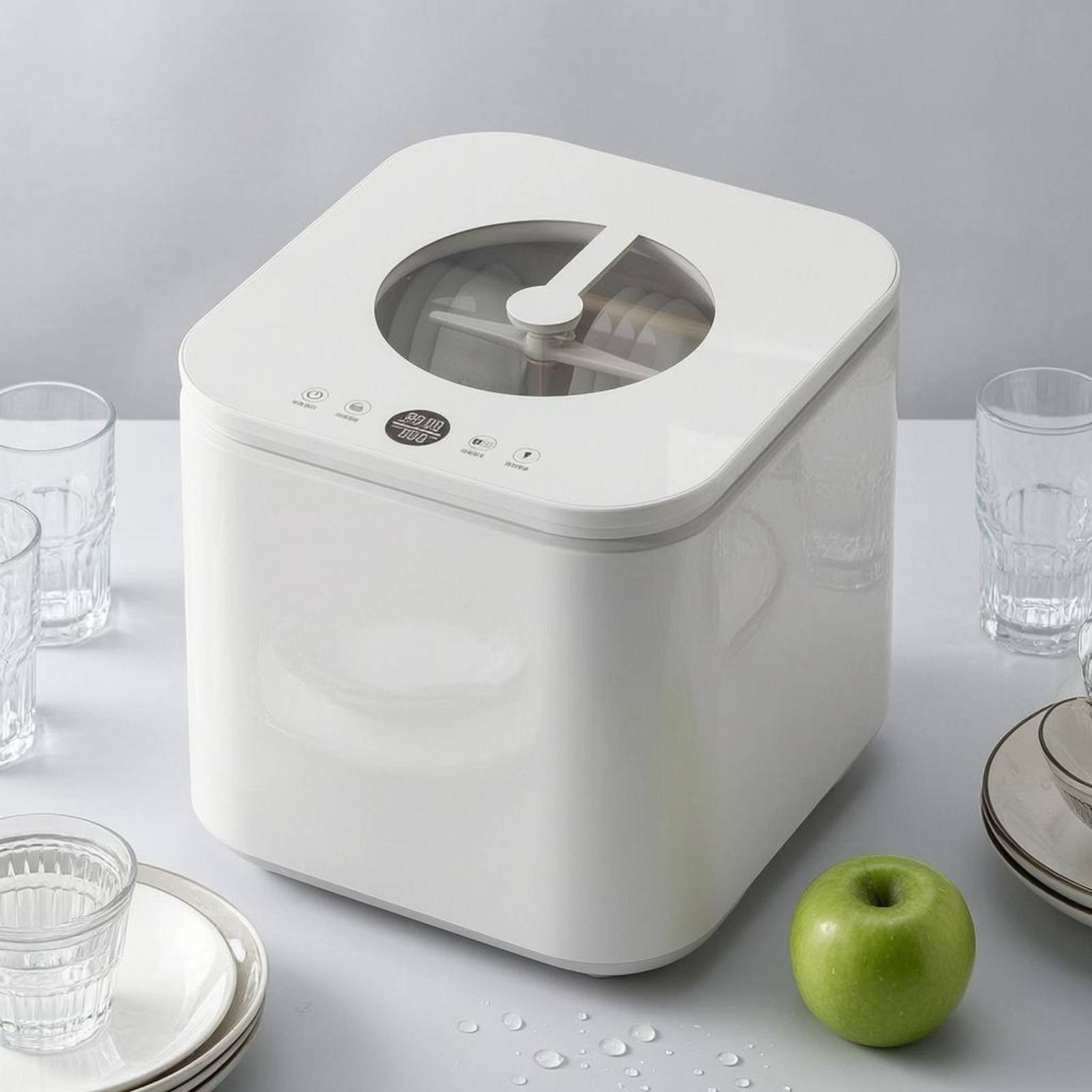 Lavavajillas de Sobremesa con  - Portable Dishwasher With Water Tank reseña y precio