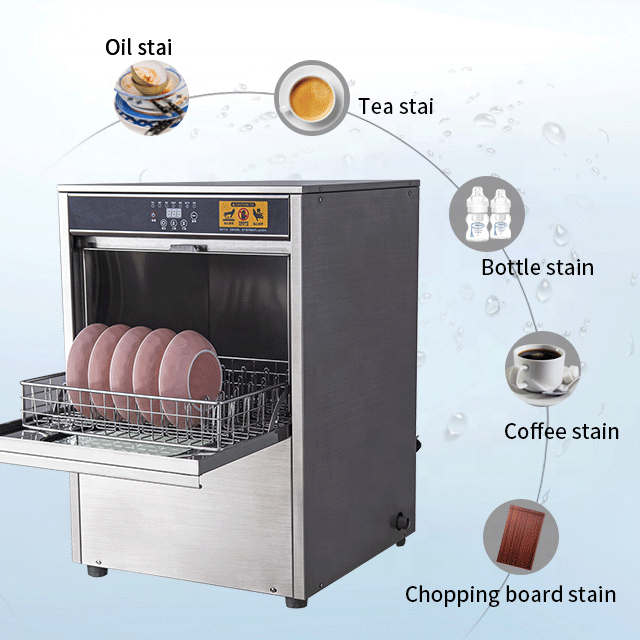 Lavavajillas Eléctrico Doble R - Commercial Undercounter Dishwasher reseña y precio