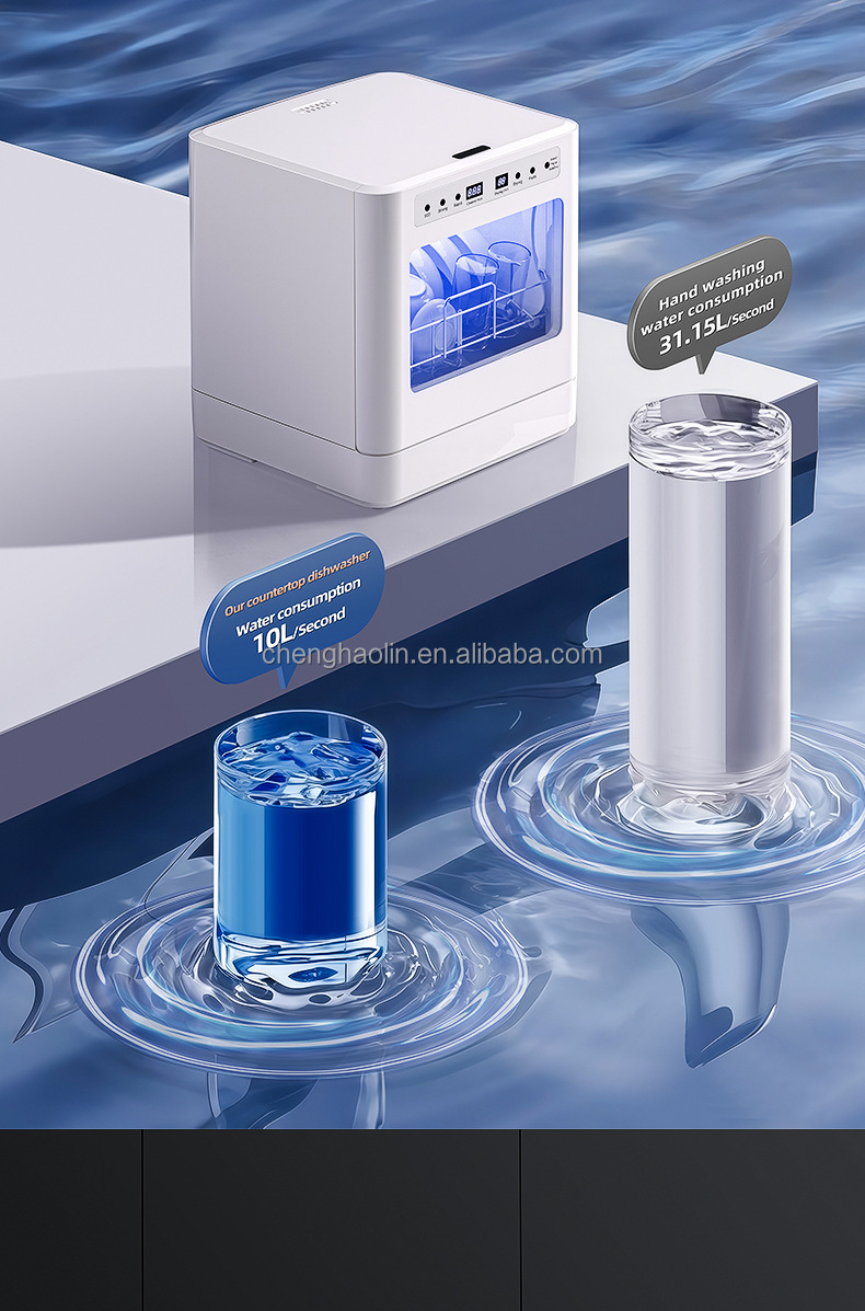 Lavavajillas Automático de Esc - Small Dishwasher For Apartment reseña y precio