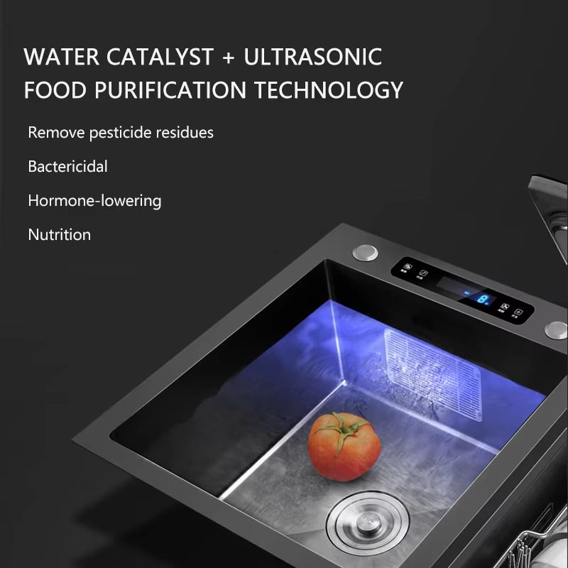 Fregadero con lavavajillas int - Ultrasonic Dishwasher Sink Integrated reseña y precio